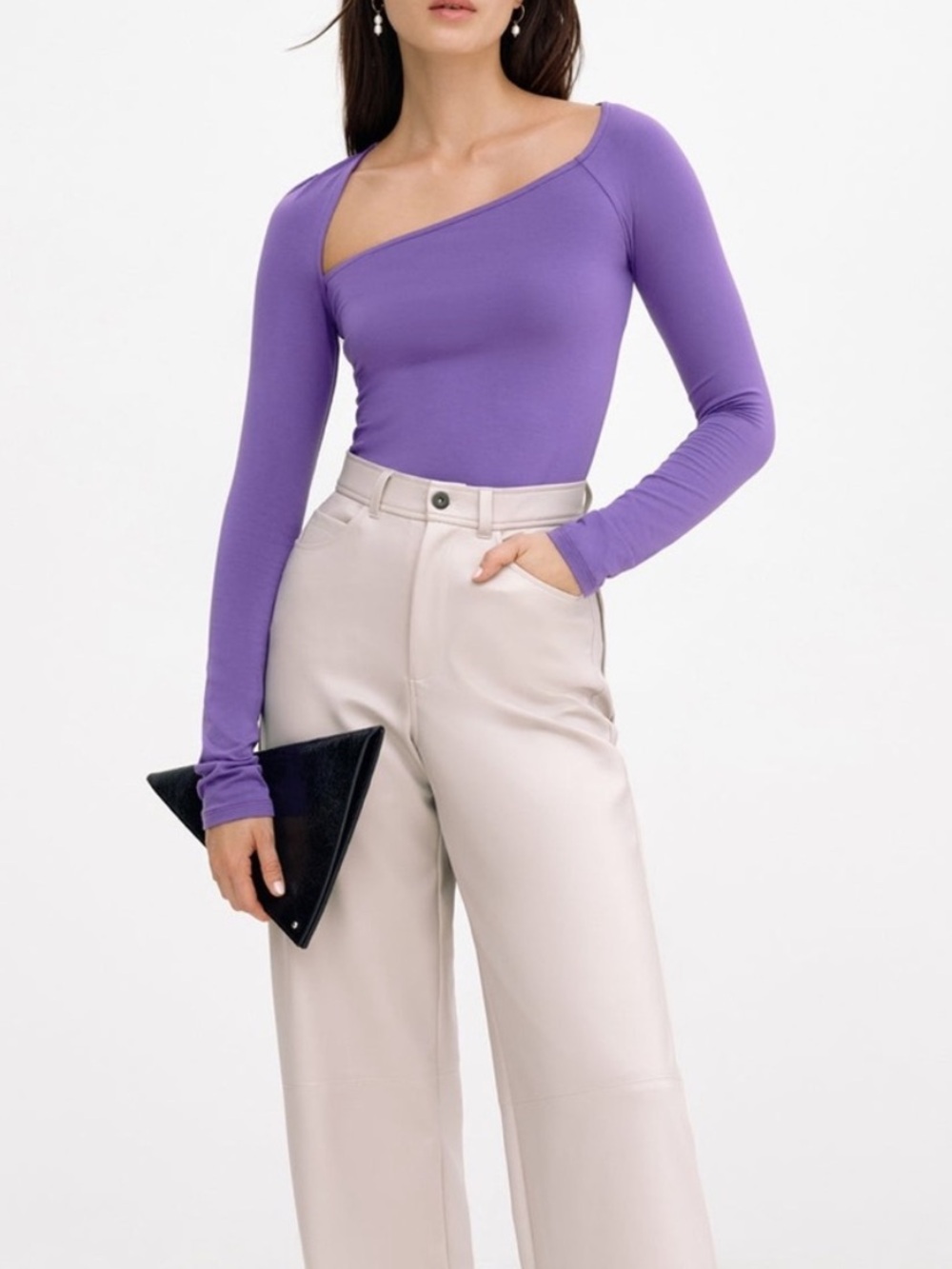 Marcella NYC Mariah asymmetrical top